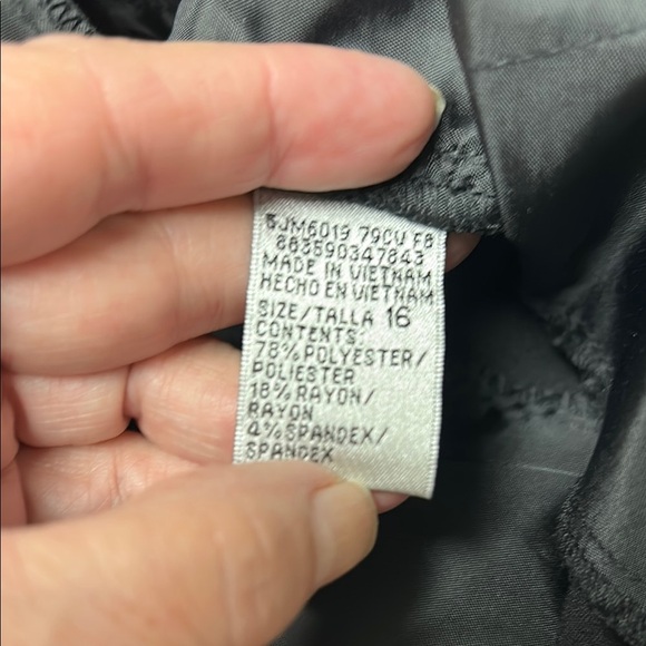 Harve Benard Black Trousers Straight Leg Formal - Picture 5 of 5